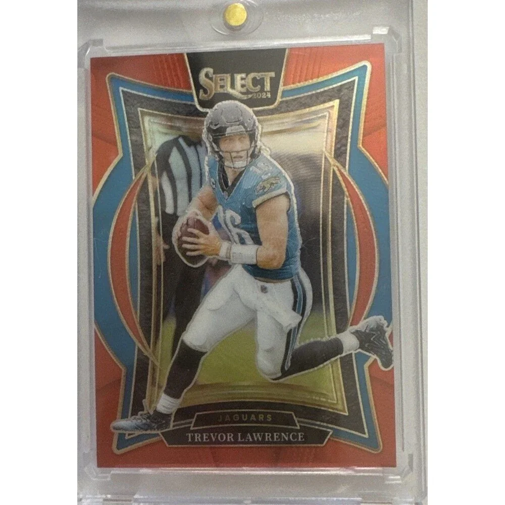 2024 Panini Select #98 Trevor Lawrence Red Prizm #/99